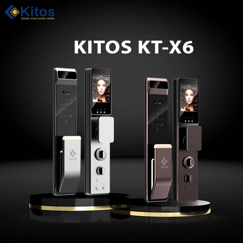 Khoá cửa vân tay camera Kitos KT-X6